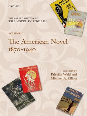 cover image of The Oxford History of the Novel in English